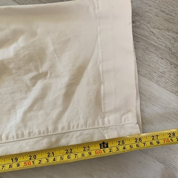 Marine Layer Bridget High Rise Wide Leg Baggy Sz 6 Stretch Jean In Cream - Picture 9 of 12